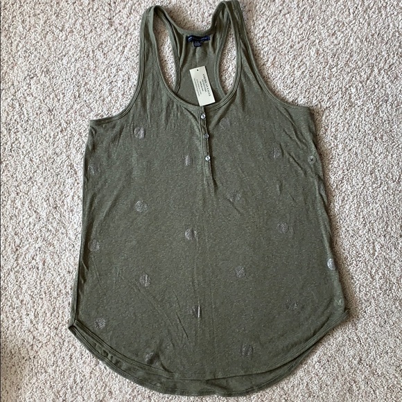 American Eagle Outfitters Tops - NWT American Eagle Olive Green Racerback Tank